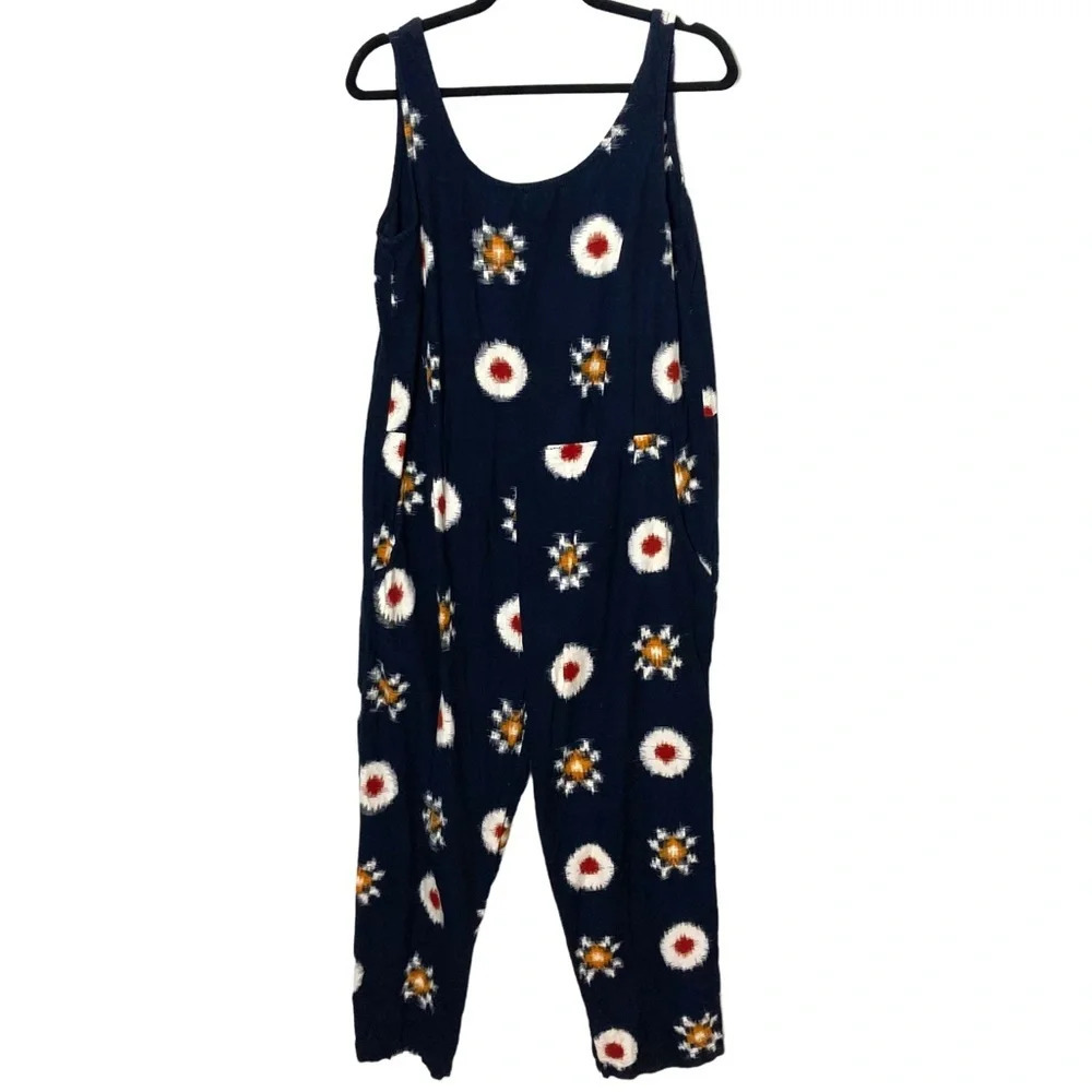 Anthropologie The Odells‎ ikat jumpsuit Medium